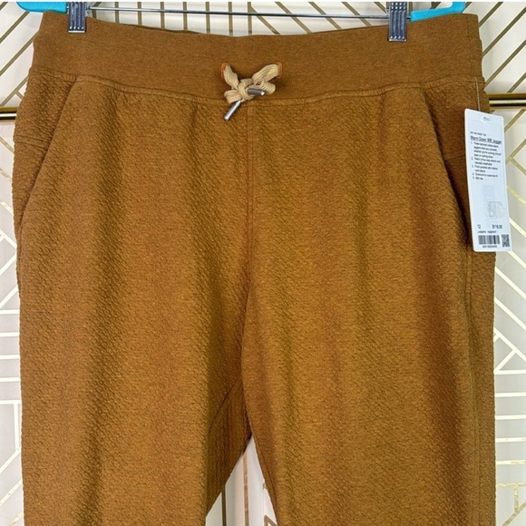 NWT- Lululemon Warm down mid-rise jogger (Heathered Spiced Bronze/White) - Picture 4 of 11